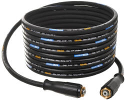 HydroLine Premium hőálló magasnyomású tömlő 20 méter M22-M22 csatlakozással ("K" típus) Karcher HD, HDS és Kranzle magasnyomású mosókhoz DN8 250BAR 155°C