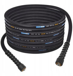 HydroLine Premium Line hőálló magasnyomású tömlő Karcher HD HDS mosókhoz 20 méteres, M22xM22 csatlakozóval, DN8 250BAR 155°C