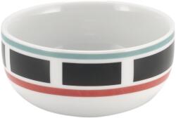 LE COQ PORCELAINE LE COQ Geometrikos Tál, magasság: 45 mm, ø: 90 mm, piros