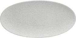 FORTESSA Ovális tányér, megemelt perem, Hossz: 230 mm, Szélesség: 115 mm, világos