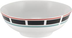LE COQ PORCELAINE LE COQ Geometrikos Magas tál, magasság: 65 mm, átmérő: 180 mm, piros
