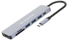 Conceptronic USB-C Notebook Dokkoló szürke (DONN19G)