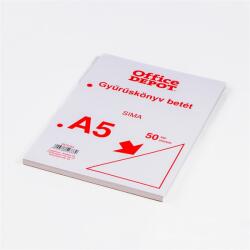 Office Depot A5 50 lapos sima gyűrűskönyv betét (2515-53) - officedepot