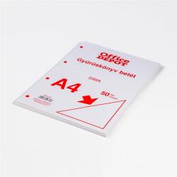 Office Depot A4 50 lapos sima gyűrűskönyv betét (2514-53)