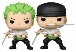 Funko One Piece POP! Animációs vinyl figurák Zoro (Refresh) w/Ch 9 cm választék (6) (FK80369)