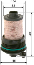 Bosch Filtru combustibil BOSCH F026402260
