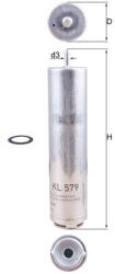 KNECHT Filtru combustibil KNECHT KL579D