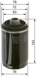 Bosch Filtru Ulei BOSCH F026407080
