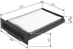 Bosch Filtru Habitaclu BOSCH 1987432210