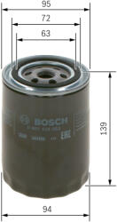 Bosch Filtru ulei BOSCH 0451104063