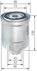 Bosch Filtru combustibil BOSCH 0986450508