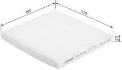 Bosch Filtru Habitaclu BOSCH 1987432088