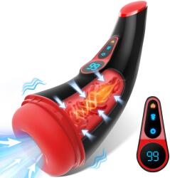 SuperLove Heating & Sucking & Vibrating Automatic Penis Pump Masturbator
