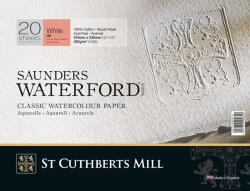 St Cuthberts Mill Saunders Waterford HP+ Vázlatfüzet 20 31 x 23 cm 300 g White (T45930001011C)