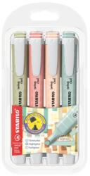 STABILO Evidențiator - STABILO swing cool NatureCOLORS - set de 4