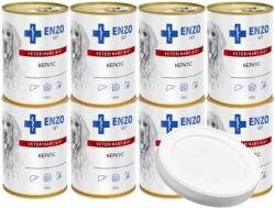  ENZO VET ENZO VET Hepatic májbetegségre kutyáknak 8x400g + fedél 400g-os dobozhoz - 7.6cm GRATIS