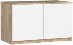 AKORD Felső szekrény, gardróbszekrényhez P90_55 - sonoma/fehér (2060)