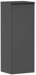 Hansgrohe Xelu Q ajtós szekrény 106, 5x40x35 cm jobboldali ajtópánt, matt fekete fogantyú/ matt szürke gyémánt 54132670 (54132670)