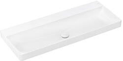 Hansgrohe Xelu Q kerámia mosdó 120x48 cm csapfurat és túlfolyó nélkül SmartClean, fehér 61043450 (61043450)