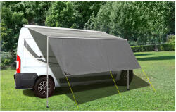 Brunner Sunny View 240 cm árnyékoló - kifeszített sátorponyva szürke