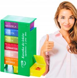 El-Comp Tároló doboz Rendszerező doboz Tabletta kiegészítők 3 rekesz (PCPL014)