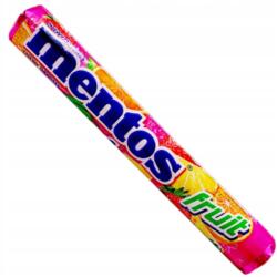 Mentos Cukorka rágótabletta gyümölcs ízű 38g (87108026)