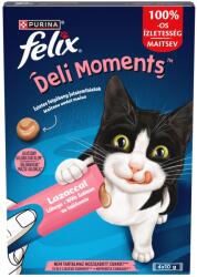 FELIX Deli Moments lazac macska jutalomfalat 4 x 10 g macskaeledel