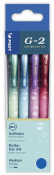 Pilot Bubble G2 2025 4 db/csomag 0, 7 mm rollerirón kék tintával (449065) - haztartasibolt