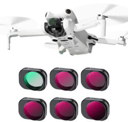 K&F Concept 6in1 DJI Mini 4 Pro CPL +ND4/PL+ND8/PL+ND16/PL+ND32/PL+ND64/PL Szűrő Kit (SKU.2082V1)