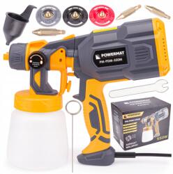 Powermat Festő Aggregátor Elektromos Festőpisztoly 550W Szórófejes (PM-PDM-550M)