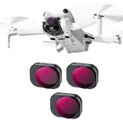 K&F Concept 3in1 DJI Mini 4 Pro ND Szűrő Kit -ND8/PL +ND16/PL +ND32/PL (SKU.2087V1)