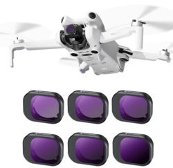 K&F Concept 6in1 DJI Mini 4 Pro ND szűrő Kit -ND4 ND8 ND16 ND32 ND64 ND1000 (SKU.2081V1)
