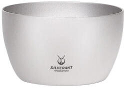 Silverant Pahar de titan cu perete dublu 50 ml, pahar de shot Castron