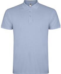 ROLY Férfi Star rövid ujjú póló pólóing L kék|türkíz