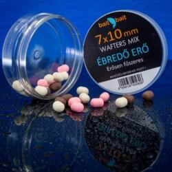 Bait Bait Method Dumbel Wafters Mix 3 színű horogcsali Tüzes Barack (BBMD-TB713)