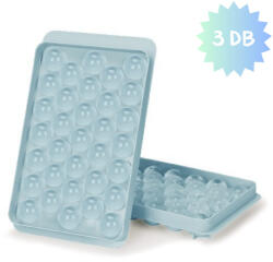  3 db-os Jéggolyó Készítő Forma - Kék (iceblue)