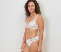 Tchibo 2 női alsó, microtouch, csipkés, krém Krémszínű XXL 52/54