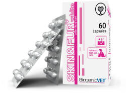 BiogenicVet Skin&Fur white kapszula 60x - vetpluspatika