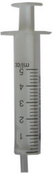  Fecskendő 5 ml műanyag, kétrészes, steril