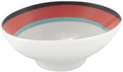 LE COQ PORCELAINE LE COQ Geometrikos Bol ovală, înălțime: 38 mm, lungime: 98 mm, lățime: 78 mm, roșie Castron
