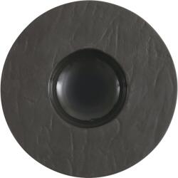 FORTESSA Farfurie gourmet adâncă, margine lată, capacitate: 0, 26 litri, înălțime: 35 mm, închis