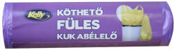 Kelly Szemeteszsák köthető füles 75 liter 75 x 100 cm 15 db/tekercs lila - delfinbuvar