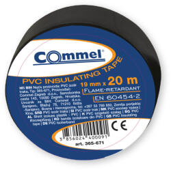 Commel szigetelőszalag 19mm x 20m 1 db (365-671) - szerek