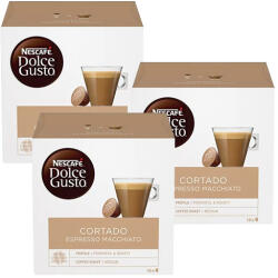 NESCAFÉ DOLCE GUSTO Cortado Espresso Macchiato 3 db-os csomag