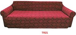 DELFIN Huse Elastice Din Jacquard Cu Volan Pt Canapele 185-220cm Cod TR21