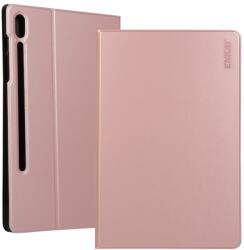 ENKAY LEATHER Flip tok a Samsung-hoz Galaxy Tab S6 (T860 / T865) rózsaszín