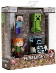 Simba Toys JADA MINECRAFT SET 4 FIGURINE METALICE 6.5CM SuperHeroes ToysZone Figurina