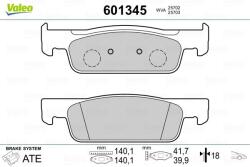 VALEO Fékbetét készlet VALEO 601345 for RENAULT, SMART, DACIA (601345)