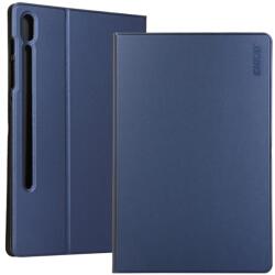 ENKAY LEATHER Flip tok a Samsung-hoz Galaxy Tab S6 (T860 / T865) sötétkék