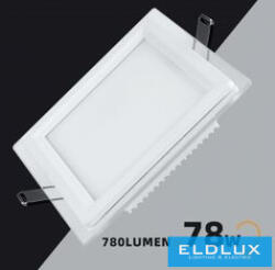 ELDLUX Négyzet alakú süllyesztett LED panel 9w 780lm CCT/kap. 120° IP20 Fehér 120x120mm kivágás: 95x95mm (P94E-Q3C) - dreamlighting